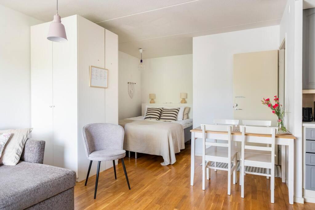 Yksioe Saunalla Ja Patiolla Appartement
