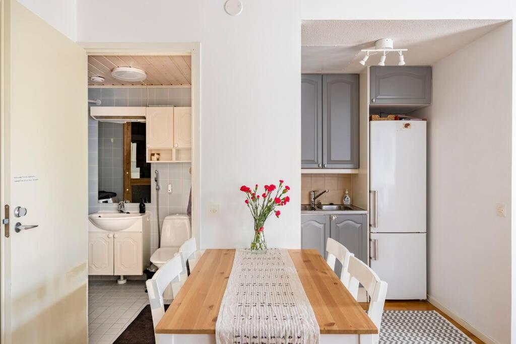 Yksioe Saunalla Ja Patiolla Appartement