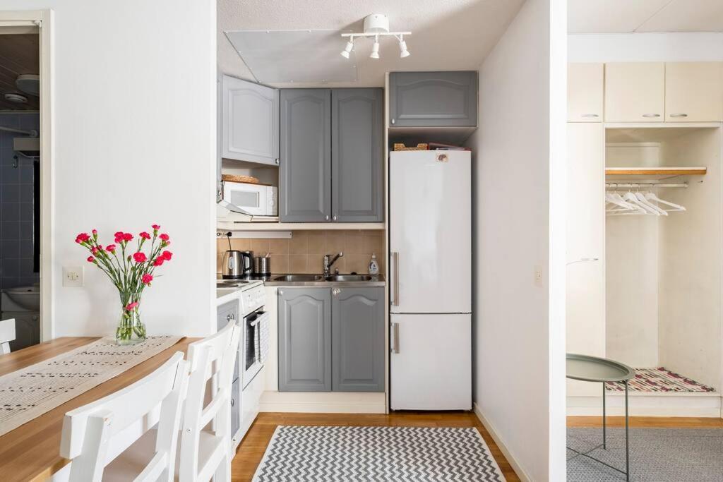 Yksioe Saunalla Ja Patiolla Appartement